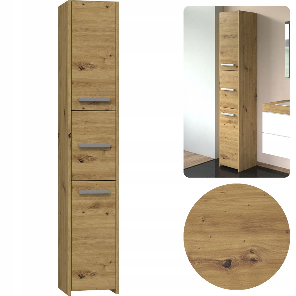 SZAFKA ŁAZIENKOWA SŁUPEK 30X30X170 S33 ARTISAN REG