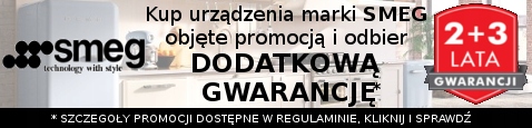 KUCHNIA Z PŁYTĄ GAZOWĄ SMEG TR103BL 100cm Prowadnice drabinkowe