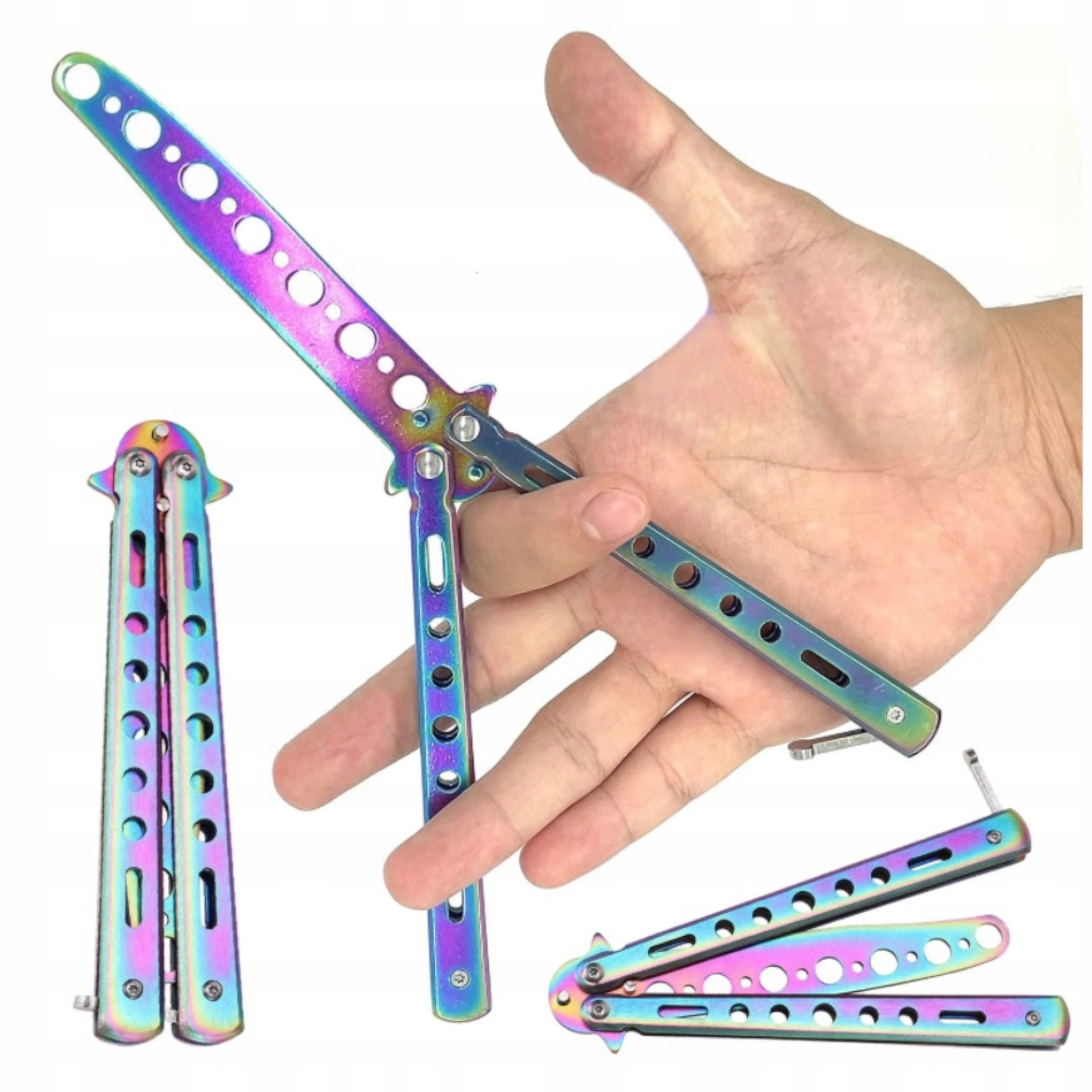 

Nóż Motylkowy Tępy Treningowy Motylek Do Treningu