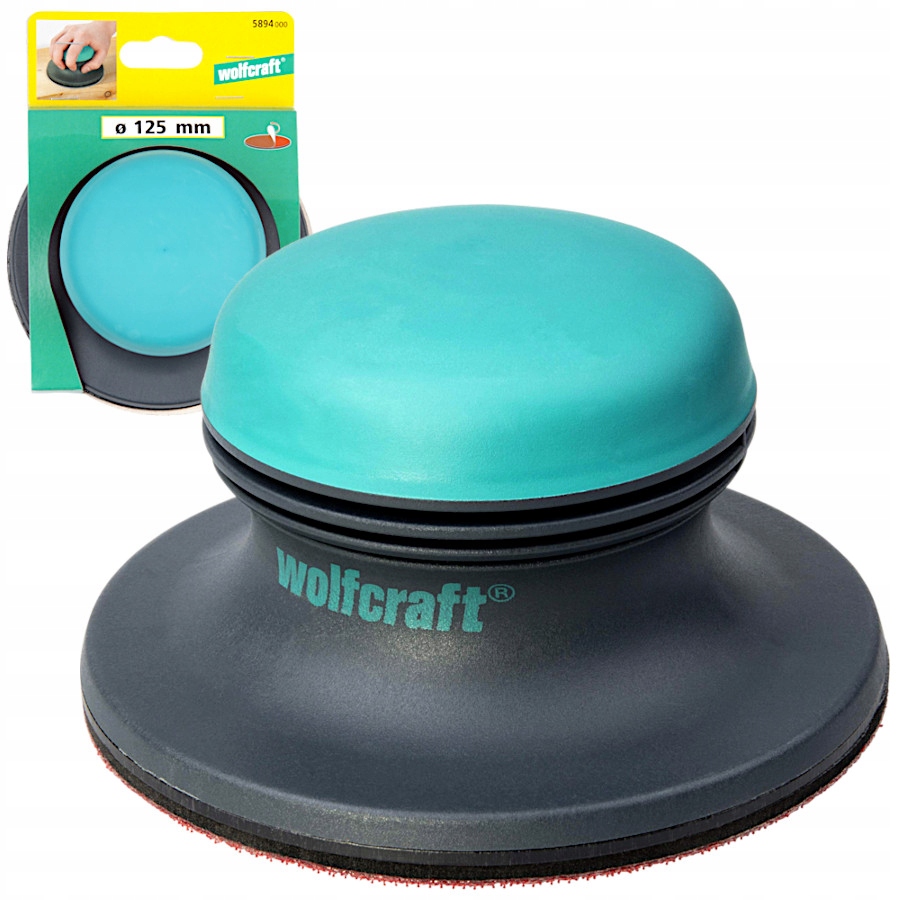 

Wolfcraft Uchwyt szlifierski na rzep 125mm 5894000