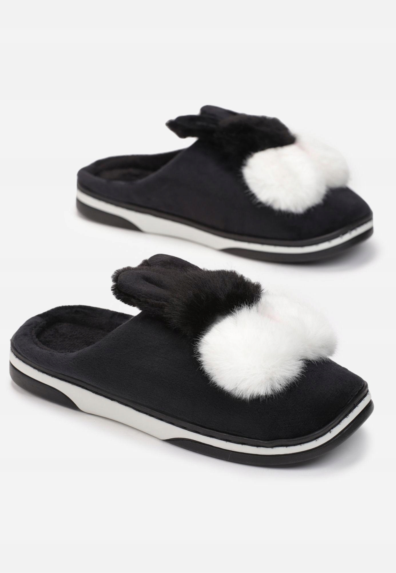 

Born2Be Czarne Kapcie damskie 40-41