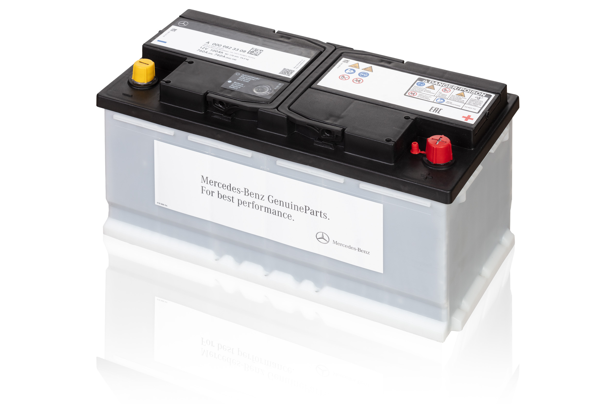 Akumulator MERCEDES BENZ OE 100Ah 760A