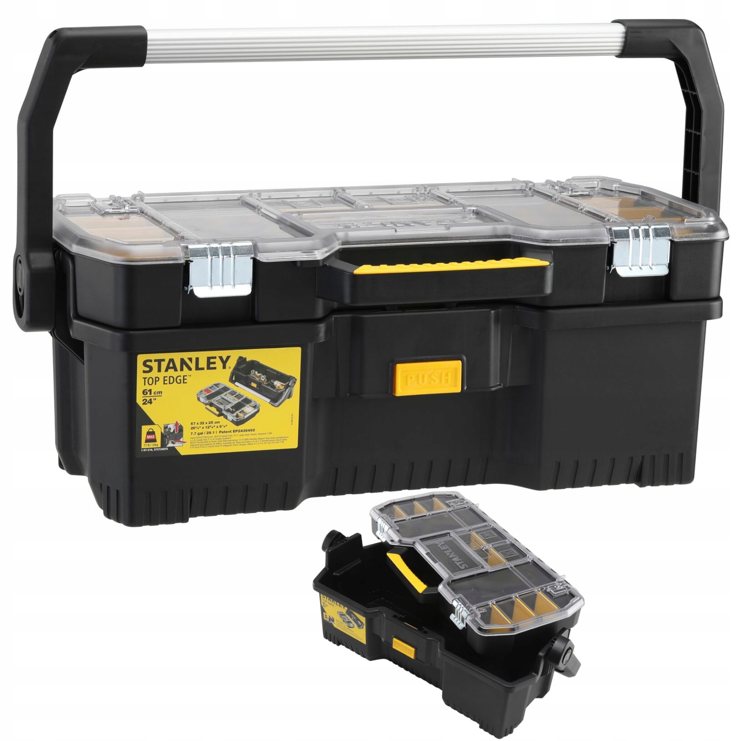 Skrzynia na narzędzia 24" z organizerem Stanley 1-97-514