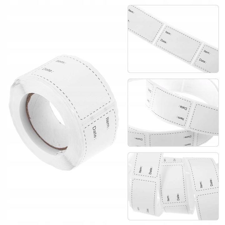 Etykieta 7 mm x 7 mm 1 szt. Długość 7 mm