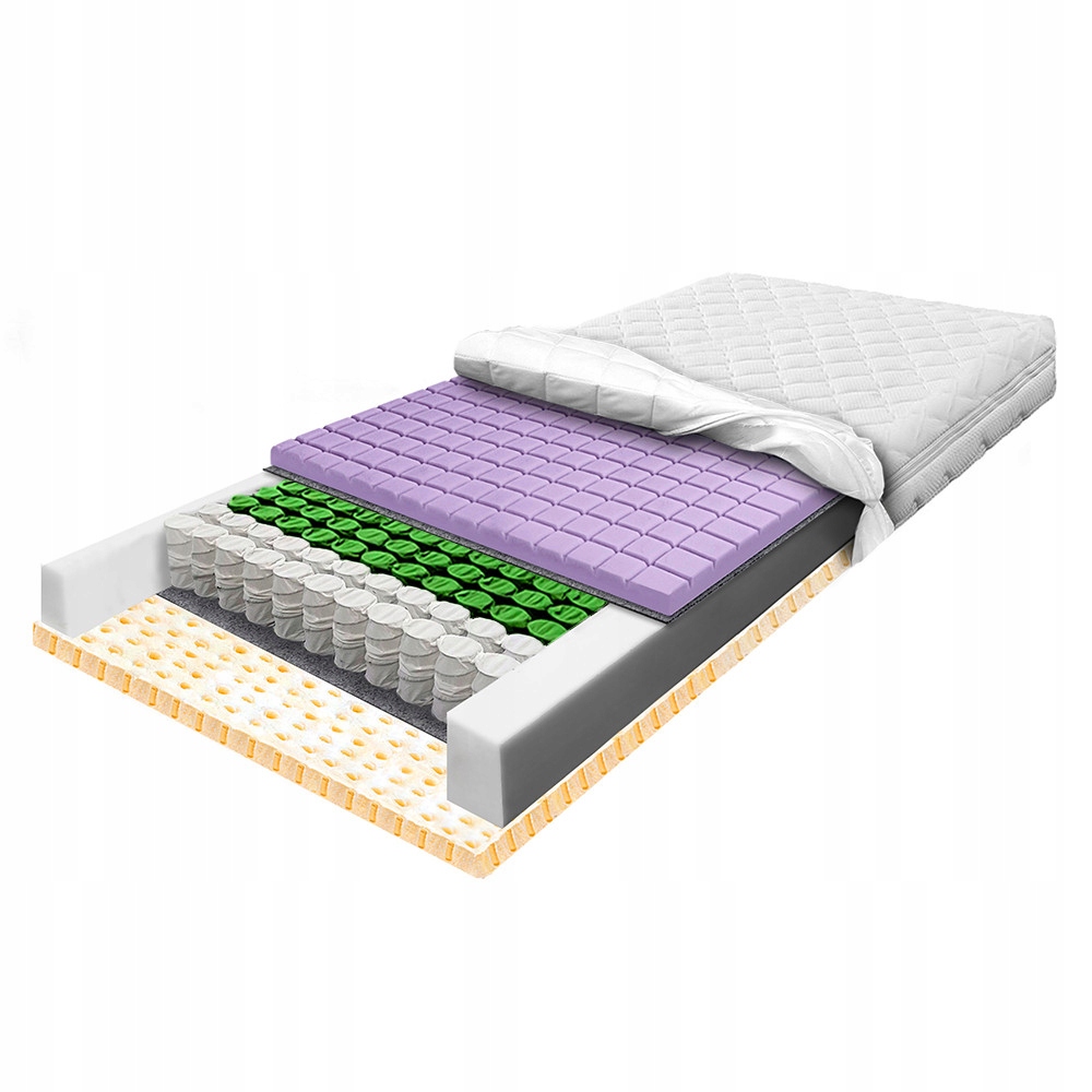 Matrac taštičkový 160x200 cube latex priedušný antialergický H2 26cm