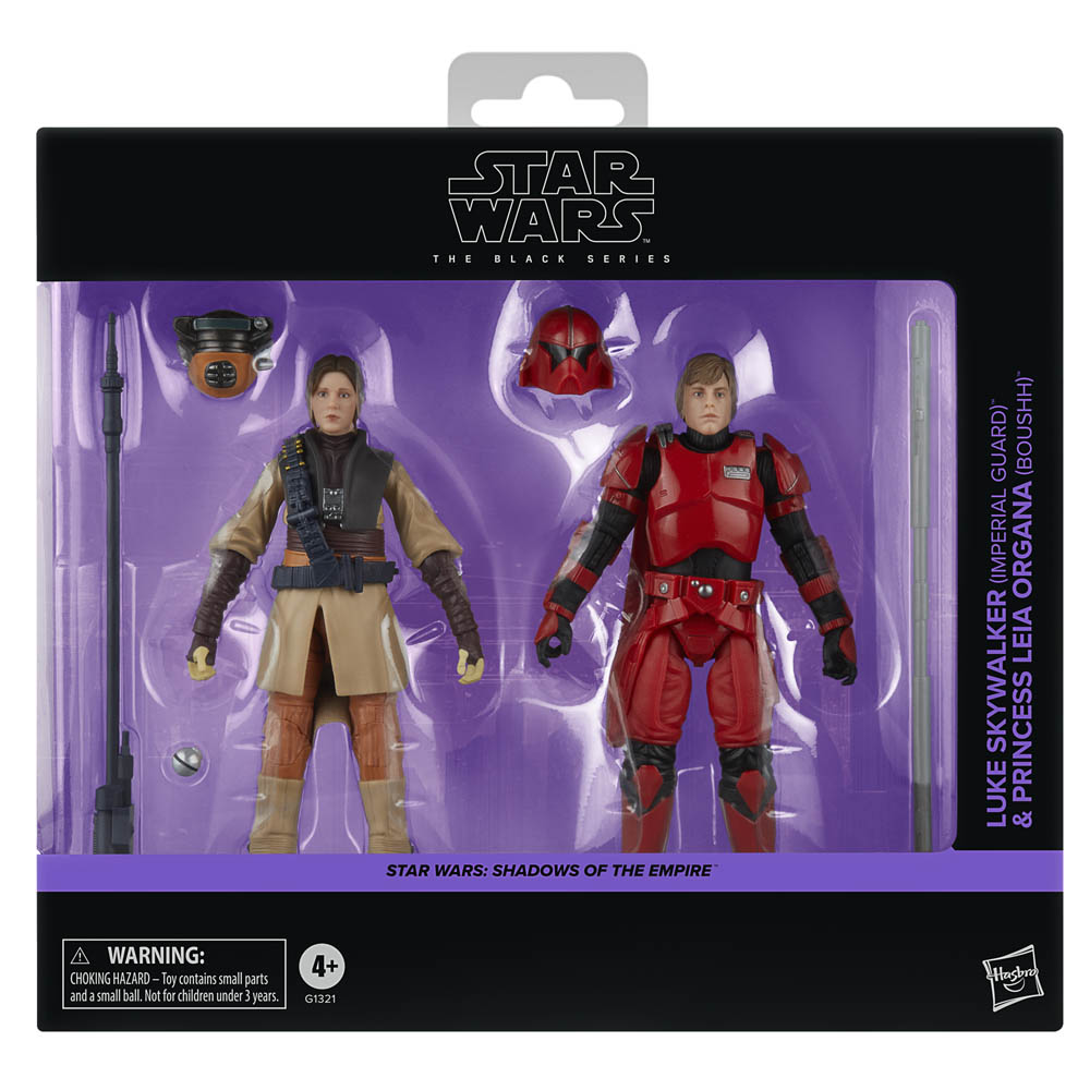 Hasbro Luke Skywalker (Císařská garda) a princezna Leia Organa (Boushh)
