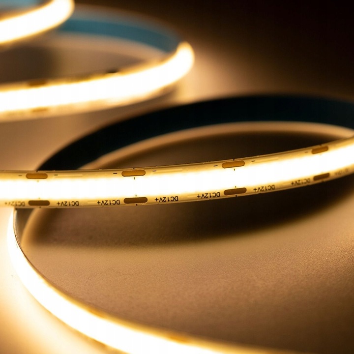 Taśma LED COB 7W/m 3000K 630lm/m IP20 5m NEON Długość 5 m