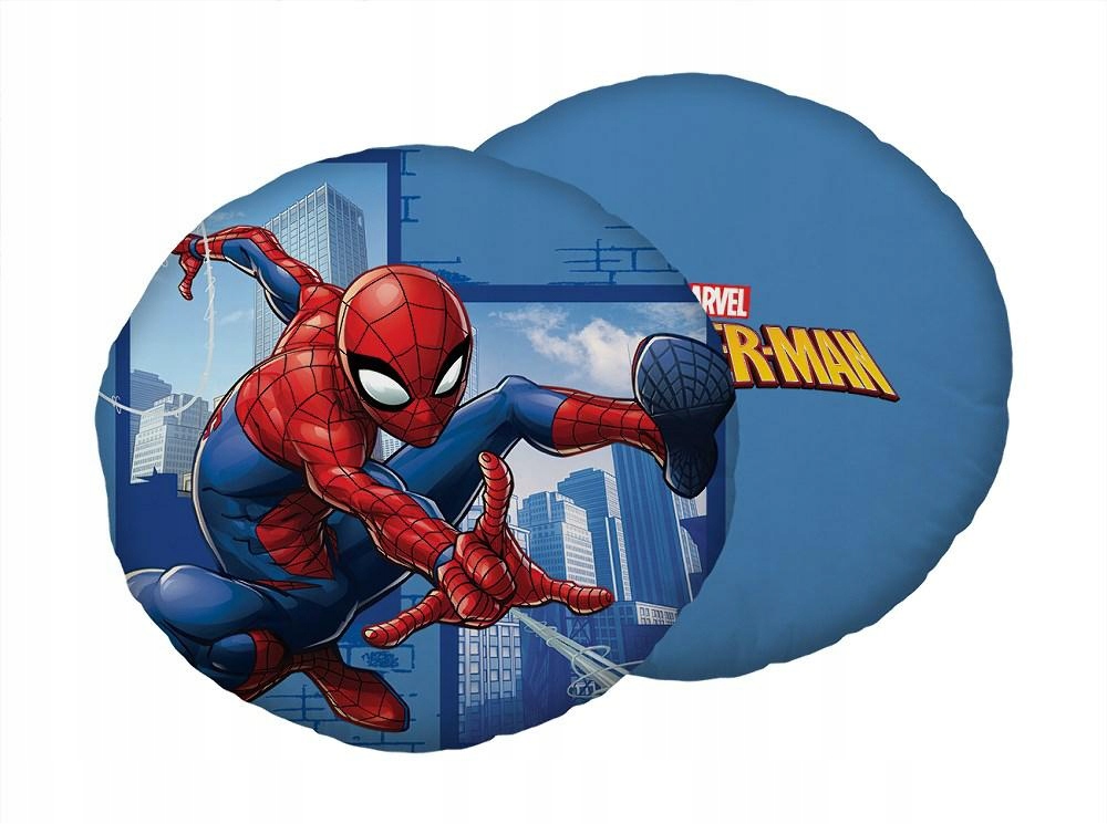

Poduszka 40 cm Spider-man człowiek pająk niebieska