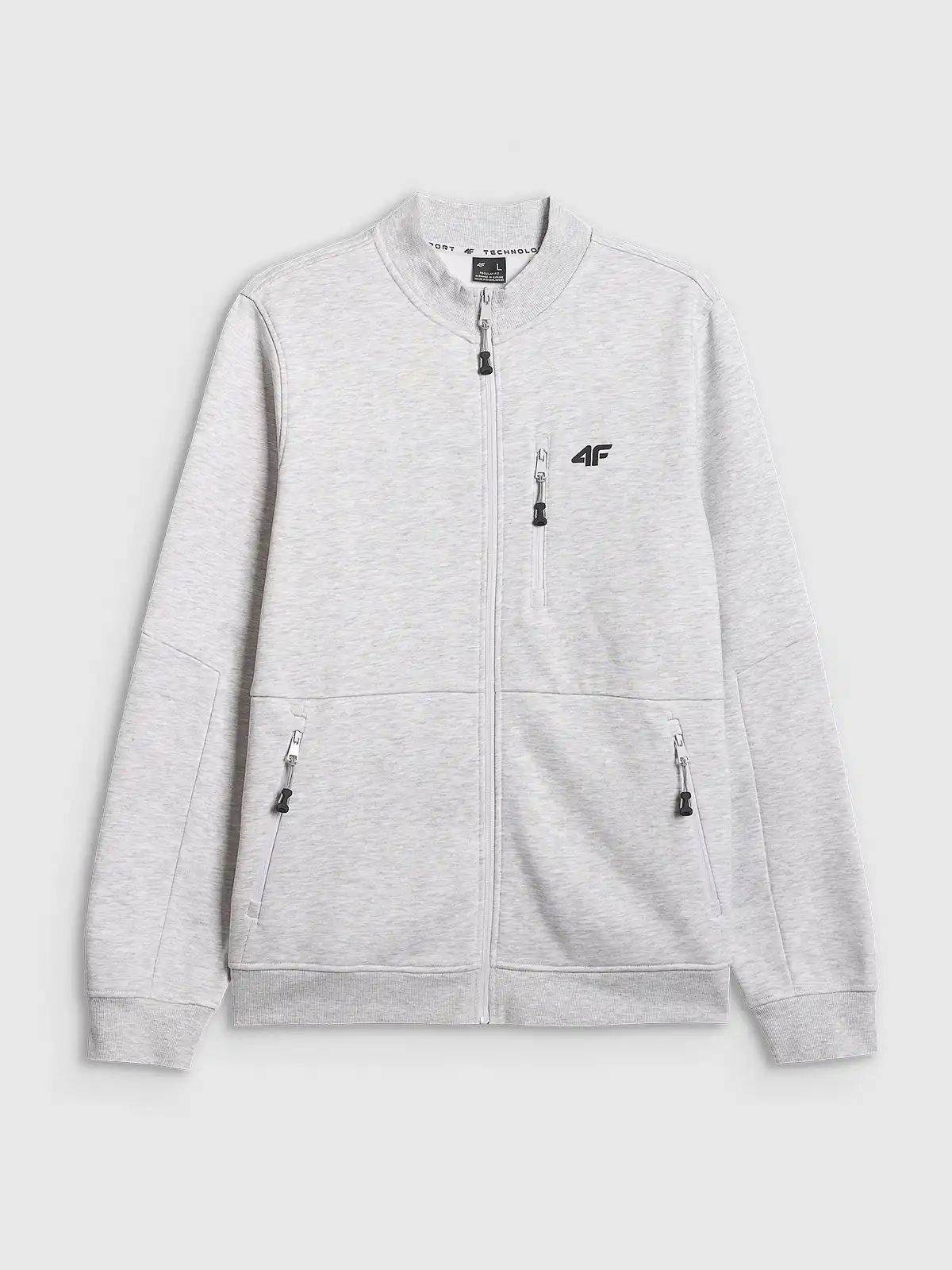 Bluza Męska Dresowa 4F Rozpianana Bez Kaptura XL M2547 SS26