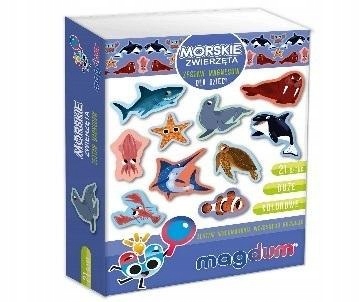 Magnesy Morscy mieszkańcy (21 sztuk) Maksik