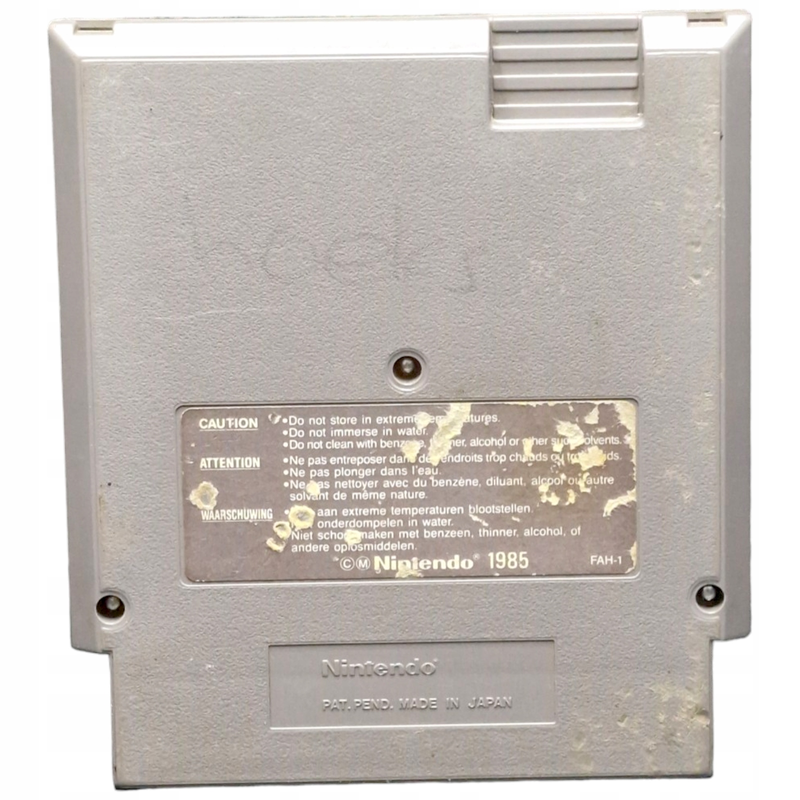 Gra Rad Racer Nintendo NES retro wyścigi Tytuł Rad Racer