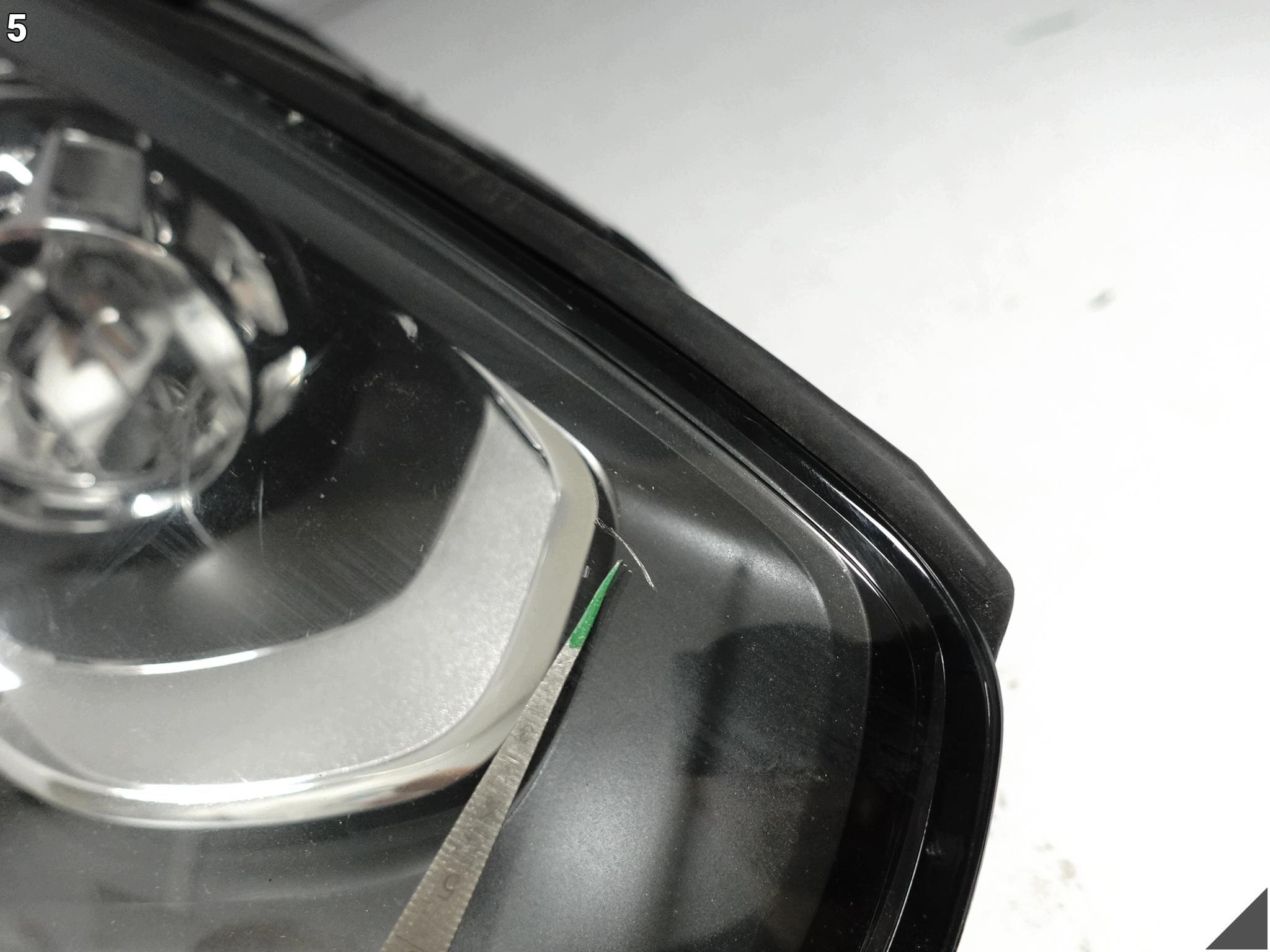 PORSCHE CAYENNE II 7P5 LIFT 14-18 light XENON D3S + LED positioning right front