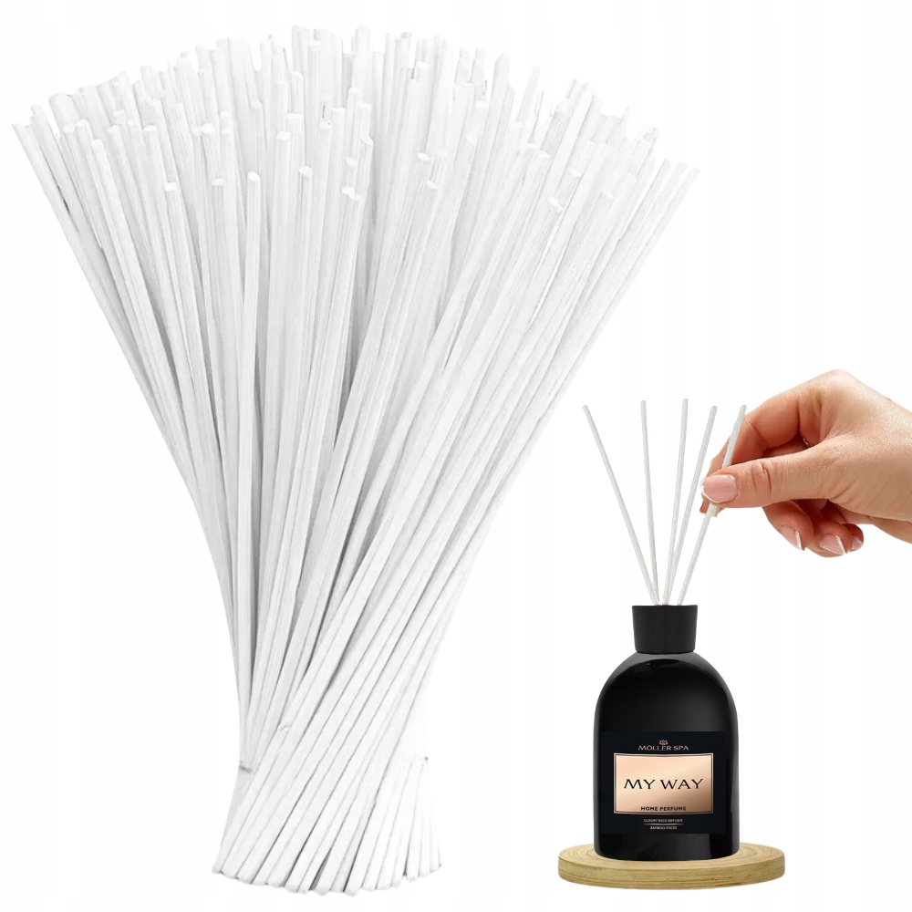 Syntetické Tyčinky Do Aroma Difuzérů Bílé 25 cm x 4 mm 1000 ks 1,3 g