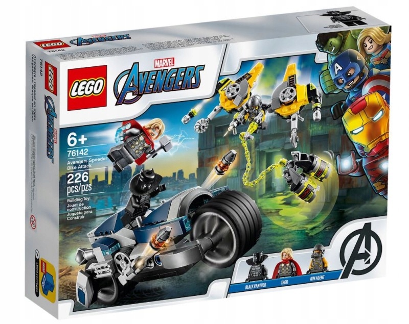 Lego 76142 Heroes Avengers Boj na motocyklu