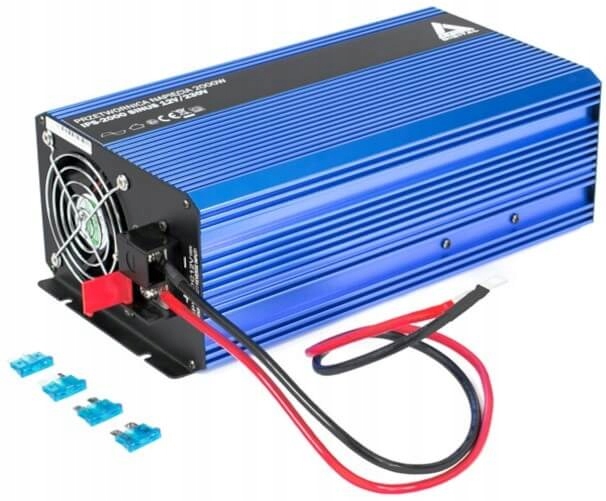 Przetwornica samochodowa 12V 2000W AZO Digital Napięcie wejściowe 12 V