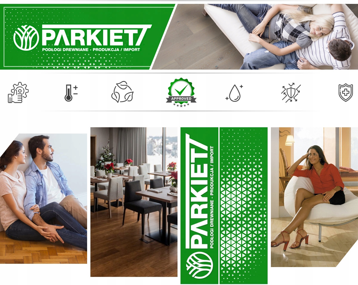 PODŁOGA BAMBUS NATUR Deska bambusowa naturalna Lakier Click Jednostka sprzedaży m2