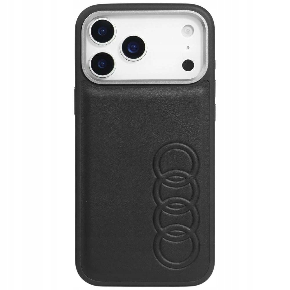 Etui Audi Tt Synthetic Leather MagSafe na iPhone 17 Pro czarne