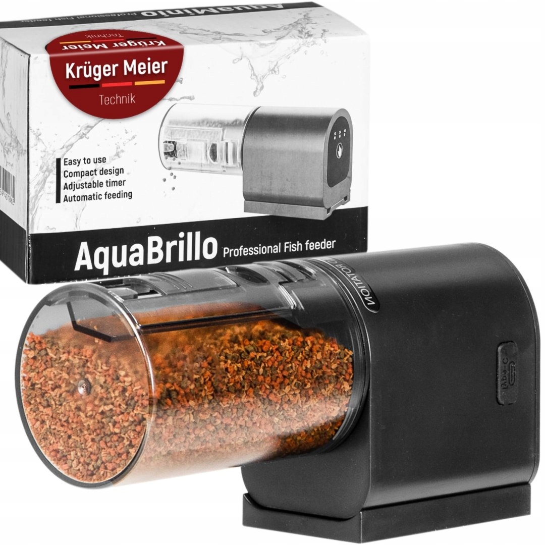 Levně Kruger Meier AquaBrillo 90 – automatické krmítko