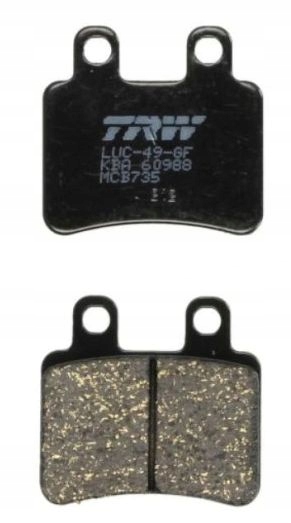 

Yamaha Dt 50 R Xt 125 R Klocki hamulca przód Trw