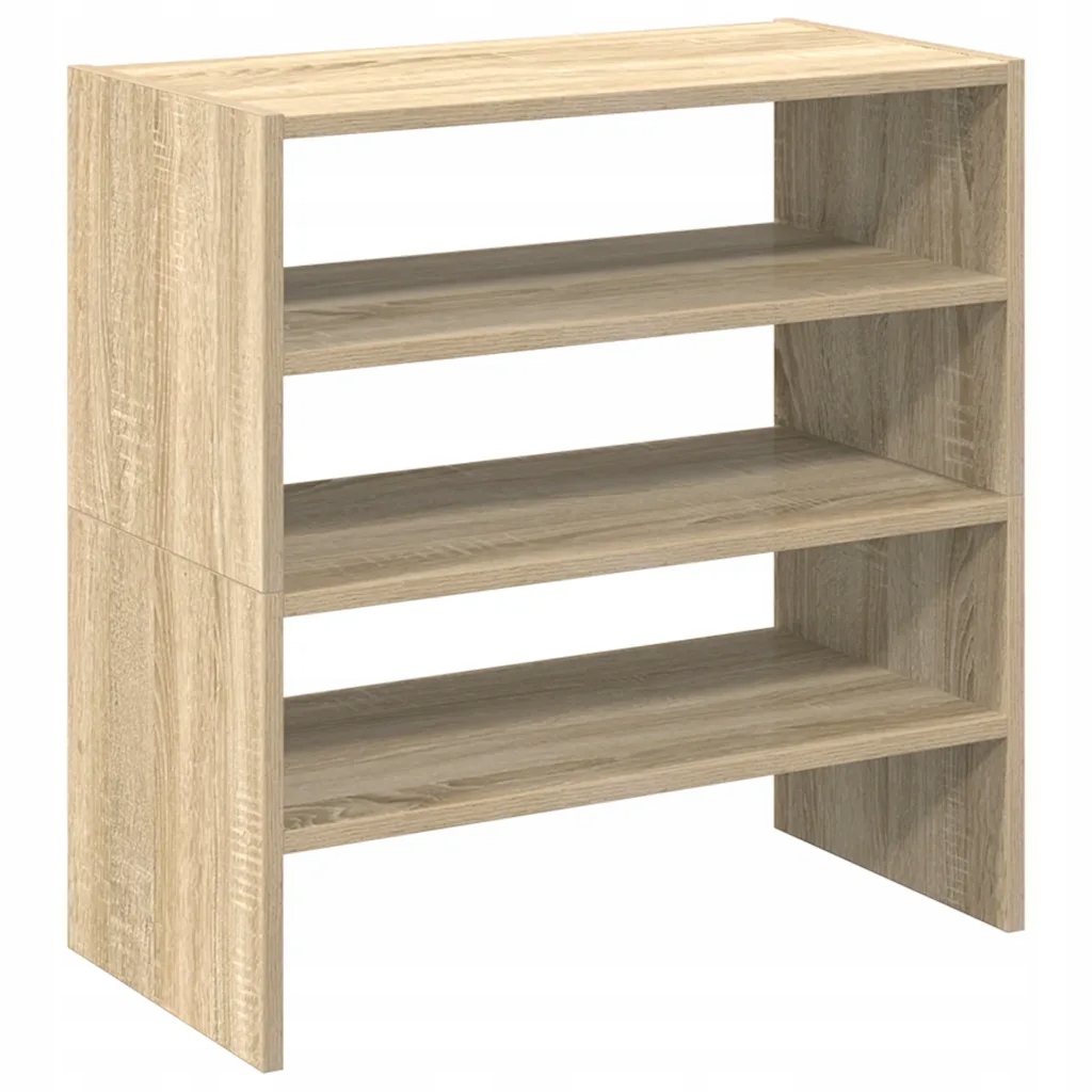 Organizér na boty dub sonoma, 60 x 30 x 30,5 cm, 2 ks