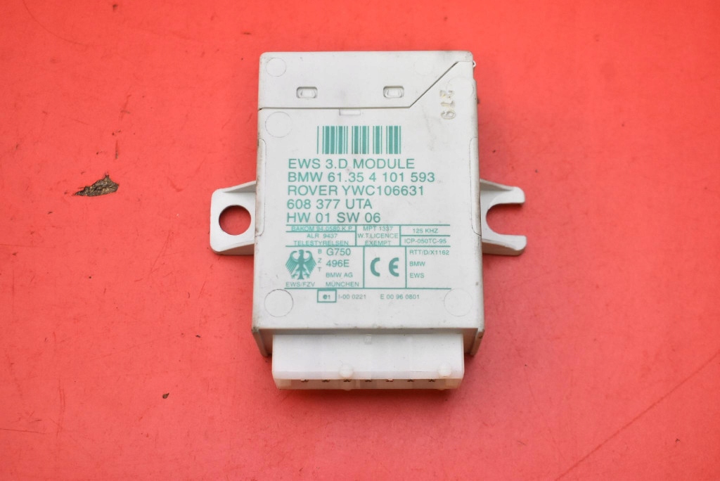 control unit module EWS 4101593 BMW E36 1.6i 102KM 90-00