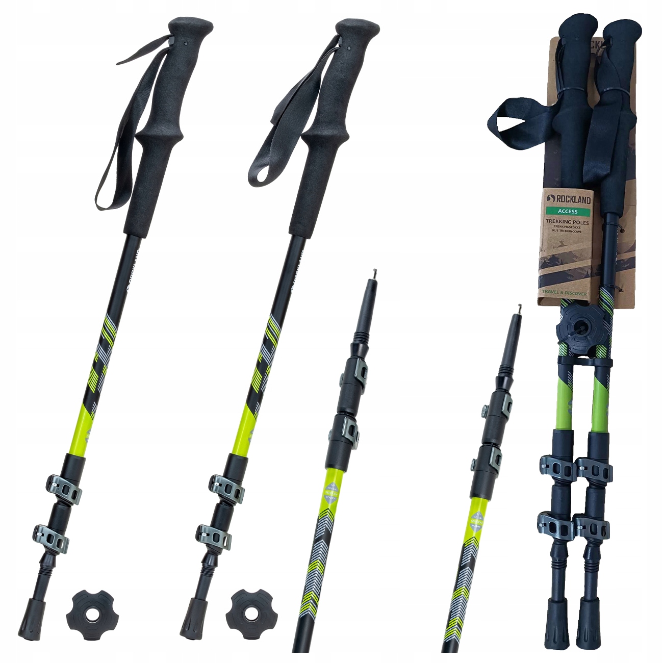 Kije Trekkingowe Access Carbon Rockland