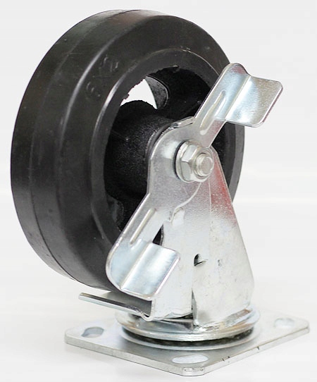 Koło obrotowe fi 150 mm z hamulcem kółko 300 kg Kod producenta KAT01360-1