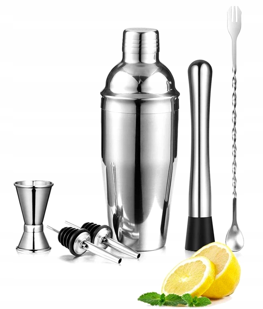 

AG818 Zestaw Barmański Shaker Do Drinków 6 Części