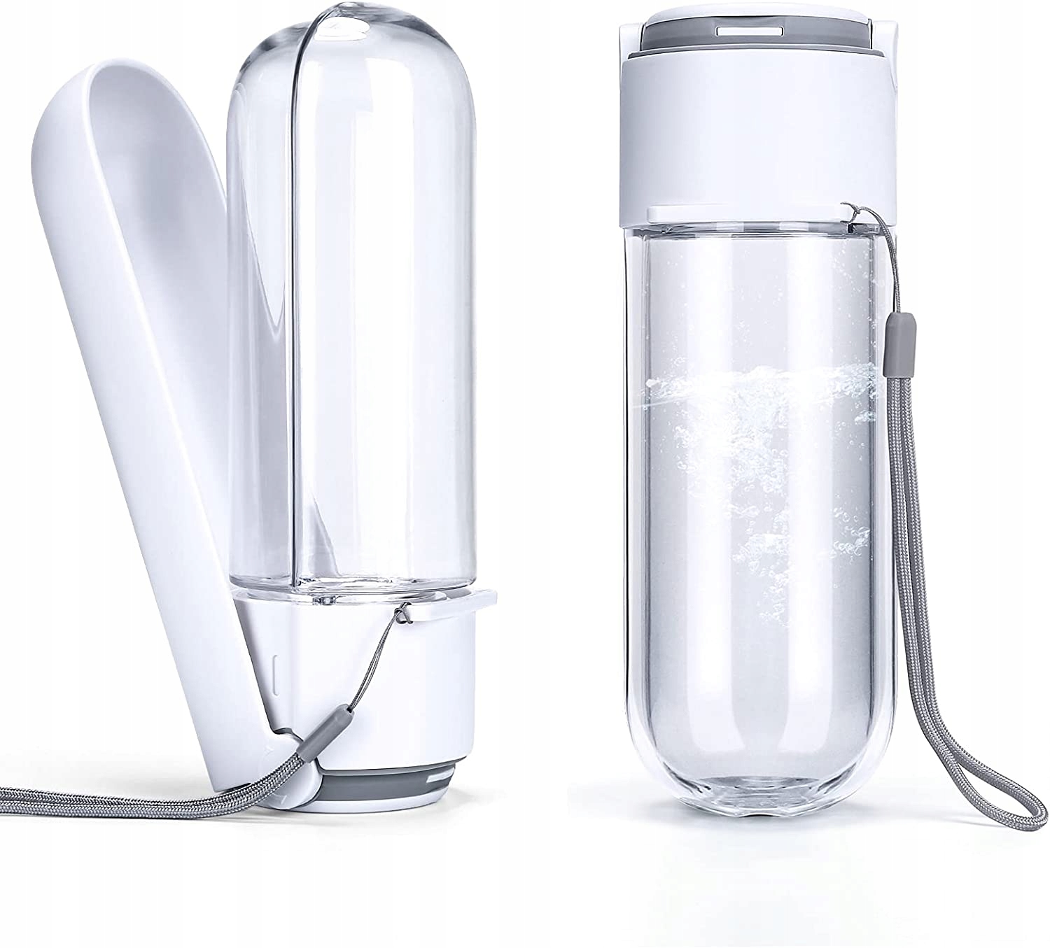 

Butelka Turystyczna Bidon Miska 420ml Woda Dla Psa