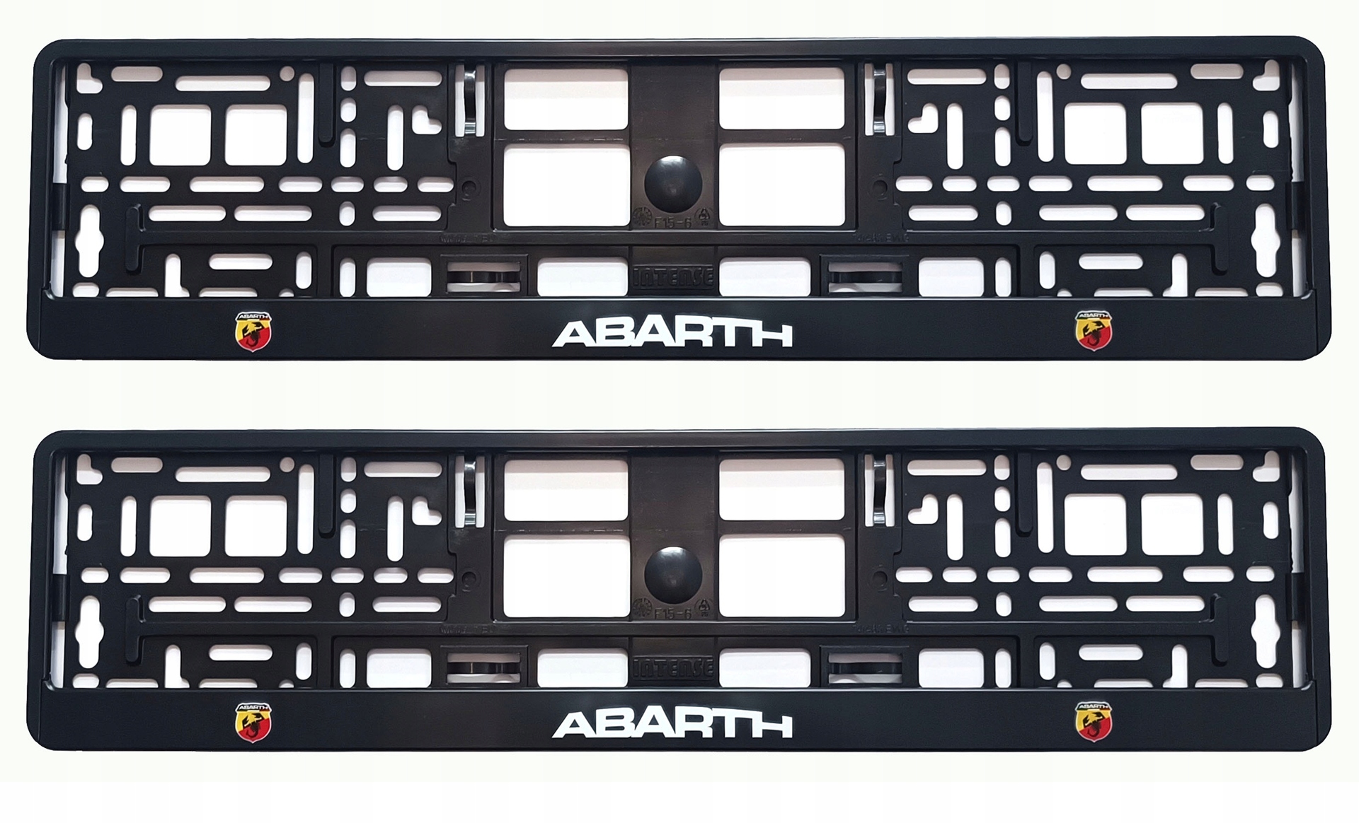 Ramki Do Tablicy Rejestracyjnej Abarth Napis Uv 2 Sztuki