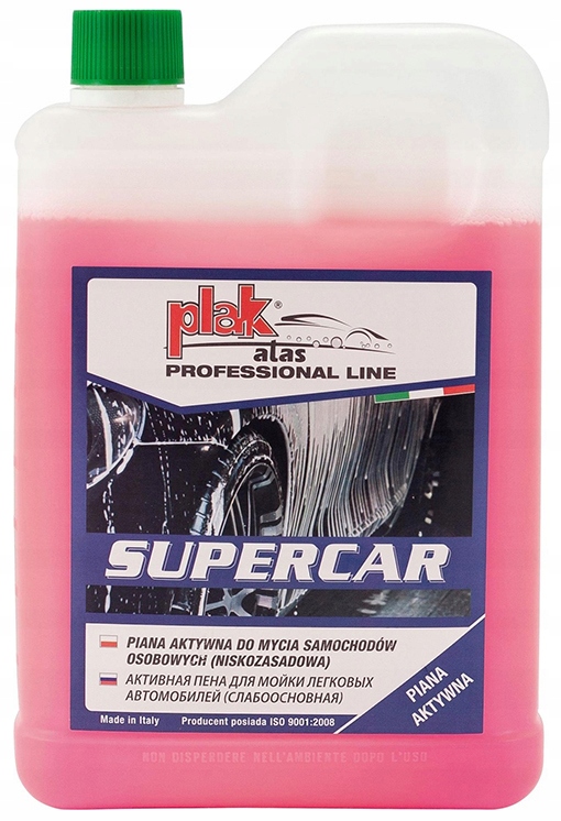 Atas Plak Supercar Piana Aktywna Do Mycia Samochodów Koncentrat 2KG