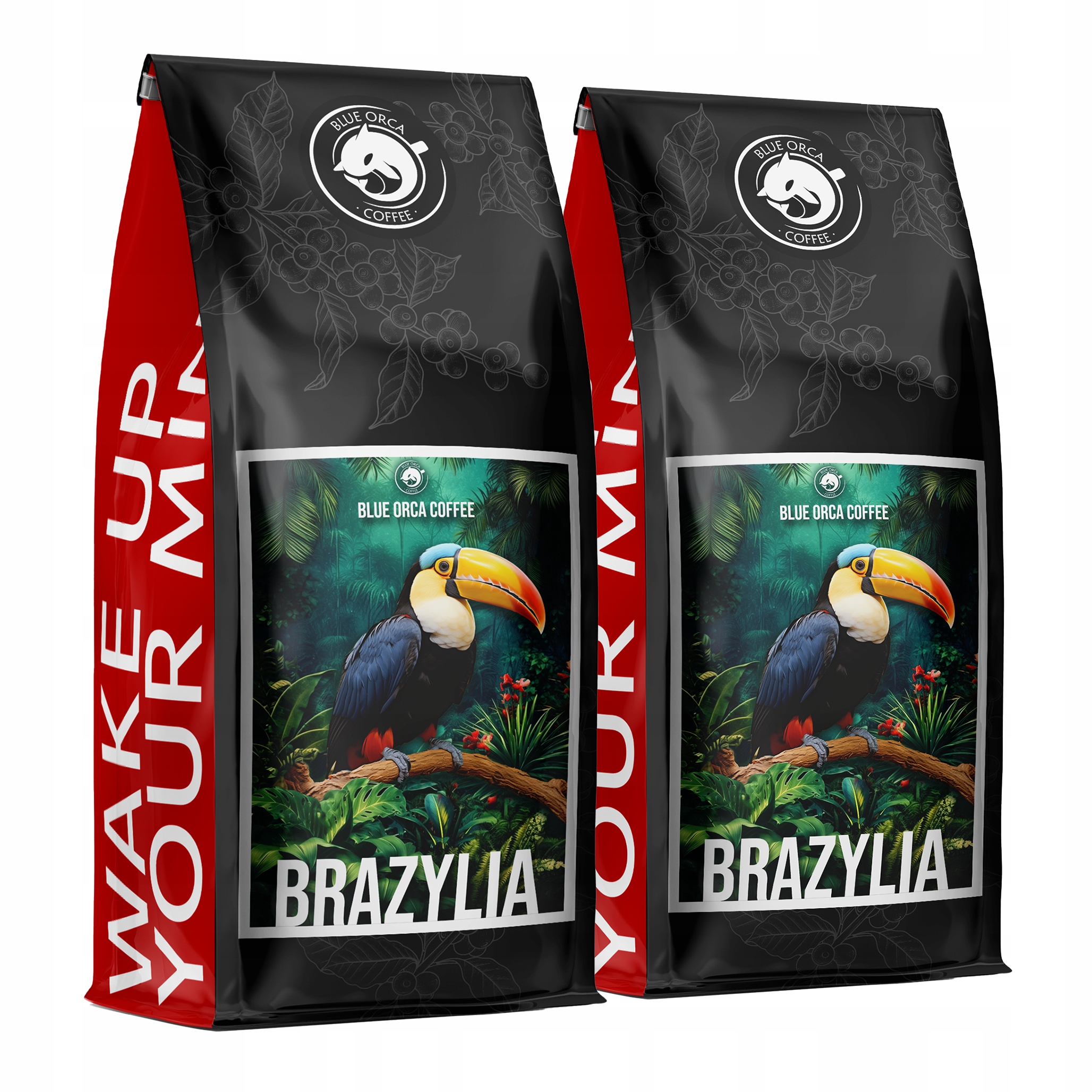 Kawa ziarnista Zestaw 1kg x2 Brazylia Cerrado Świeżo Palona 100% Arabica
