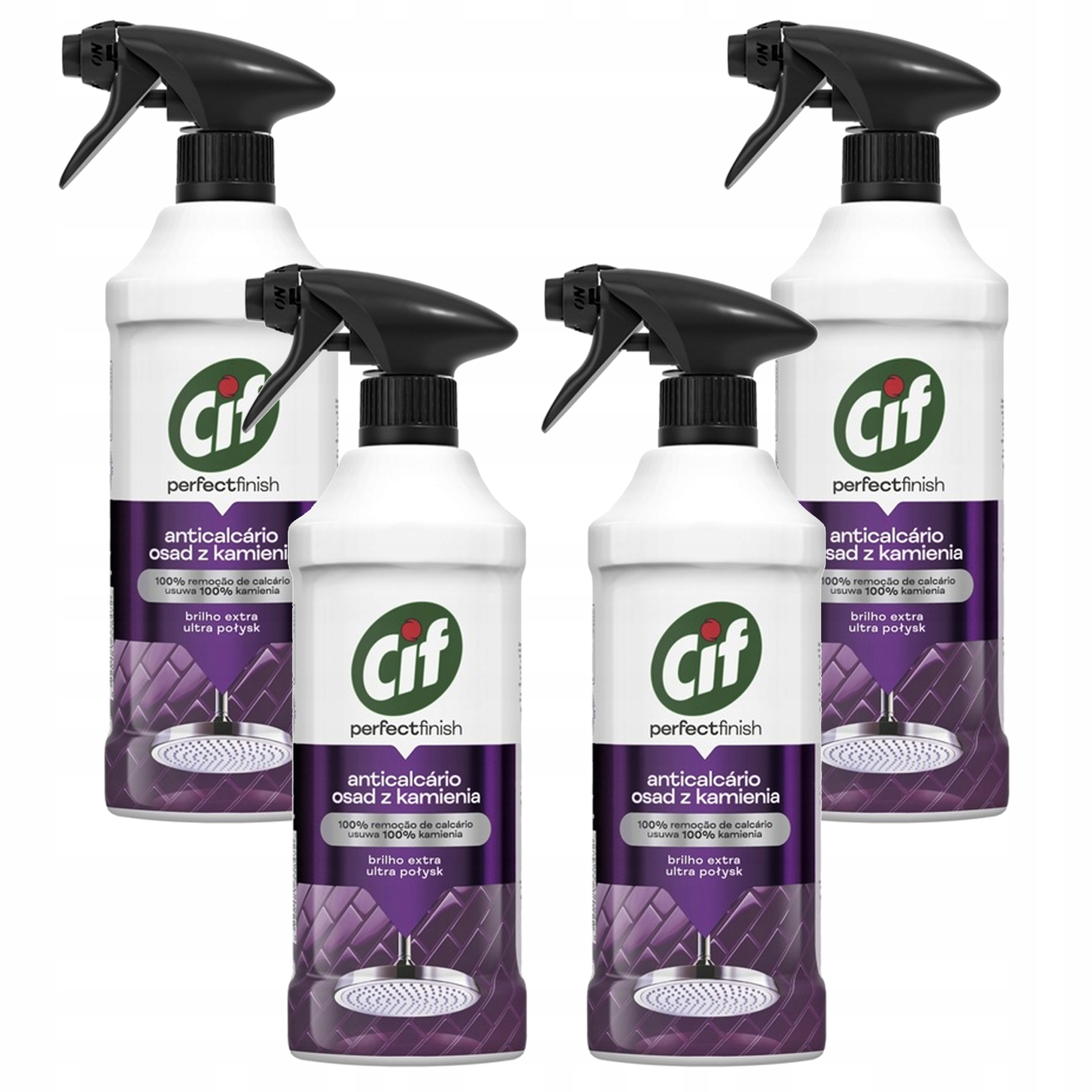 Levně Cif Perfect Finish Mix sprej sada 4 x 435 ml