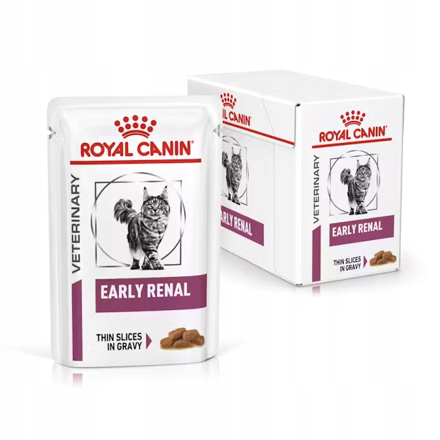 Royal Canin Vet Early Renal 12x85 g Mokré Krmivo Pro Kočky Selhání ledvin