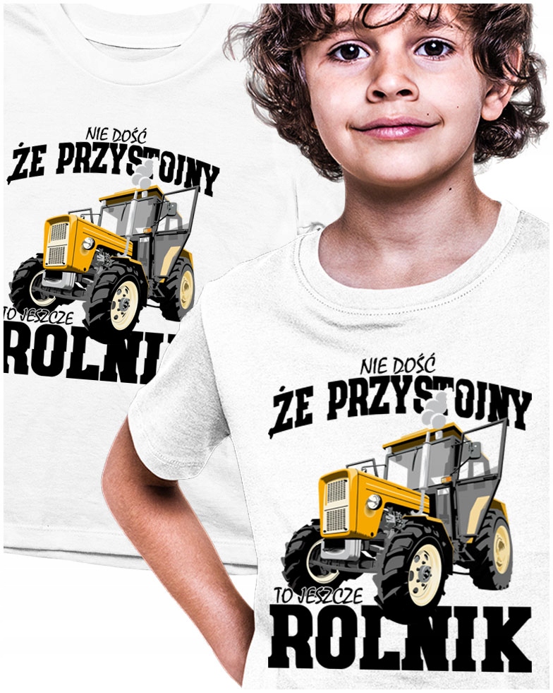 

Tshirt przystojny to jeszcze Rolnik Ursus 146