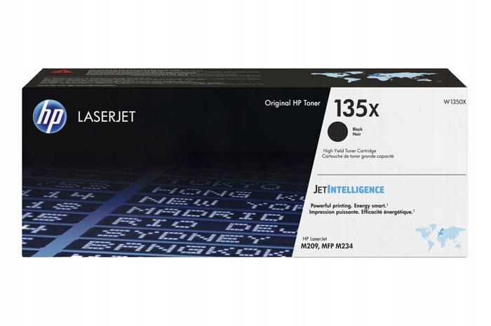 Originálny čierny toner Hp LaserJet M209, M234 Mfp (135X W1350X)