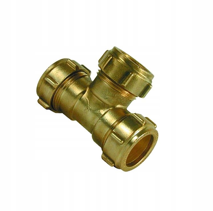 

trójnik skręcany 10mm Conex do rur miedzianych