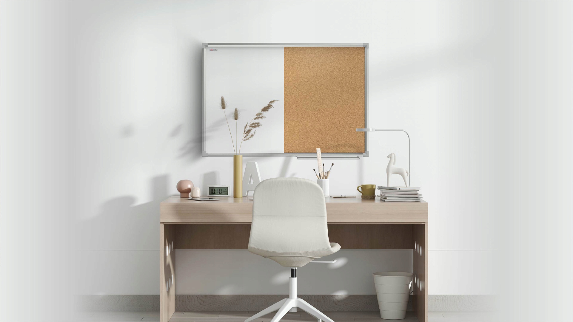 Tablica magnetyczna korkowa 90x60 typu COMBI Marka AllBoards