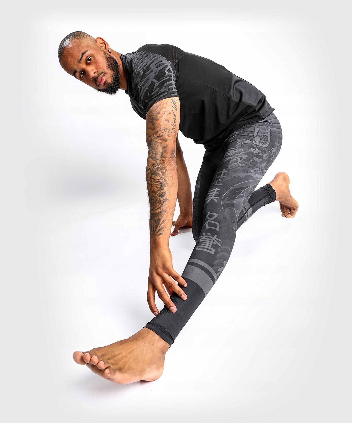 Venum Legginsy YKZ21 Black/Black L