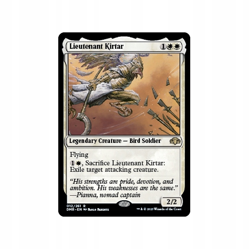 Mtg Lieutenant Kirtar (r)