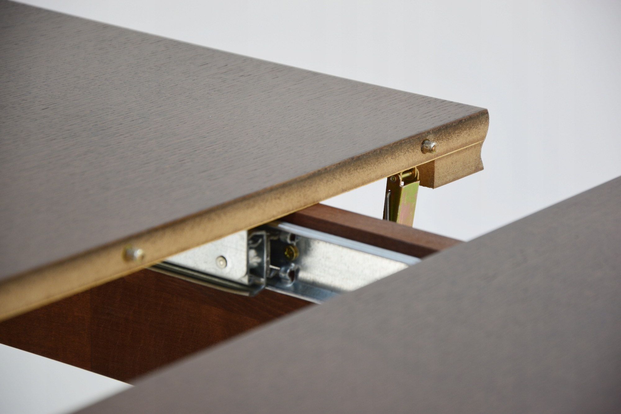 6 krzeseł do kuchni i stół rozsuwany MDF frezowany Szerokość stołu 100 cm