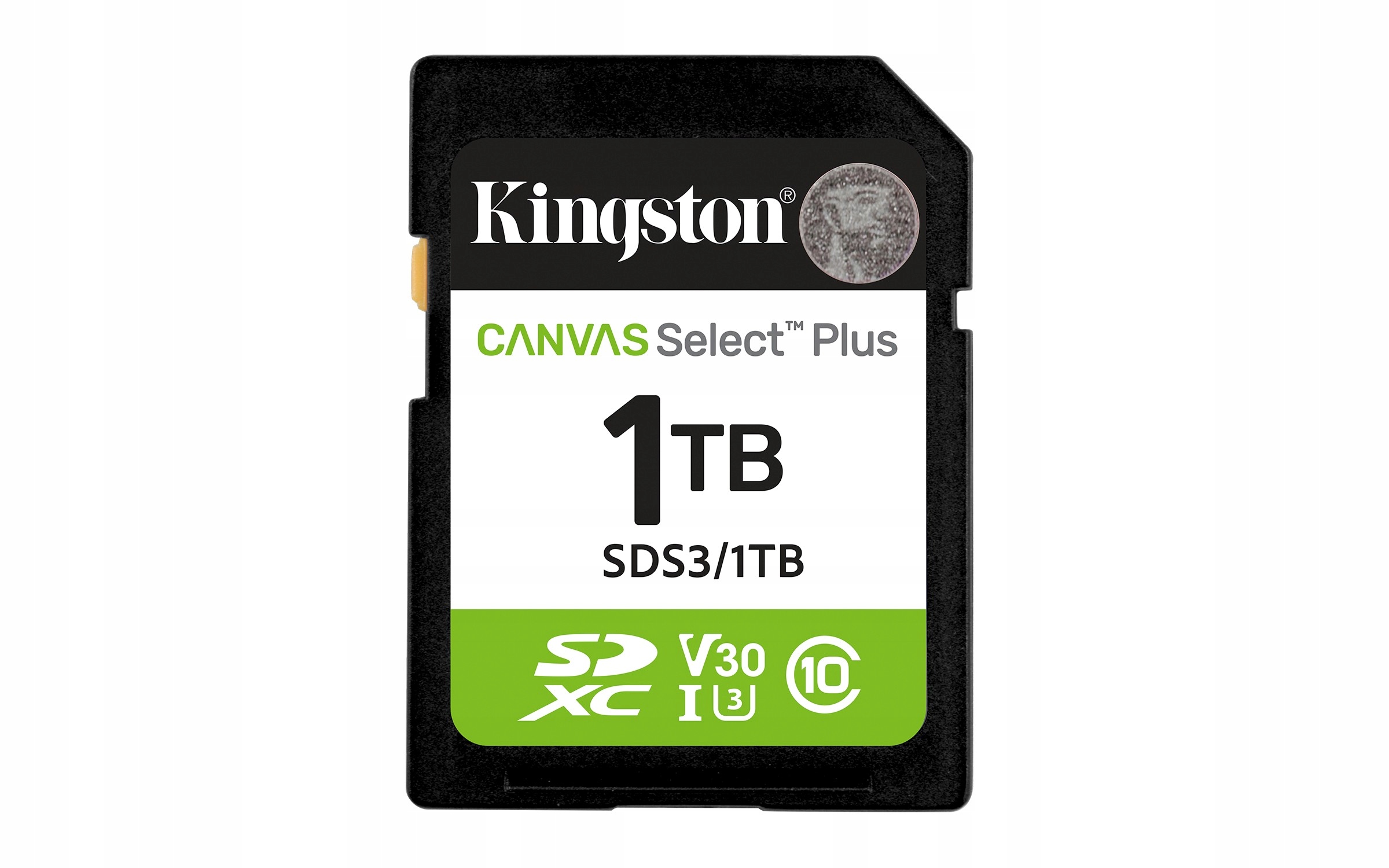Kingston SDXC Canvas Select Plus 1TB 150R Class 10 UHS-I