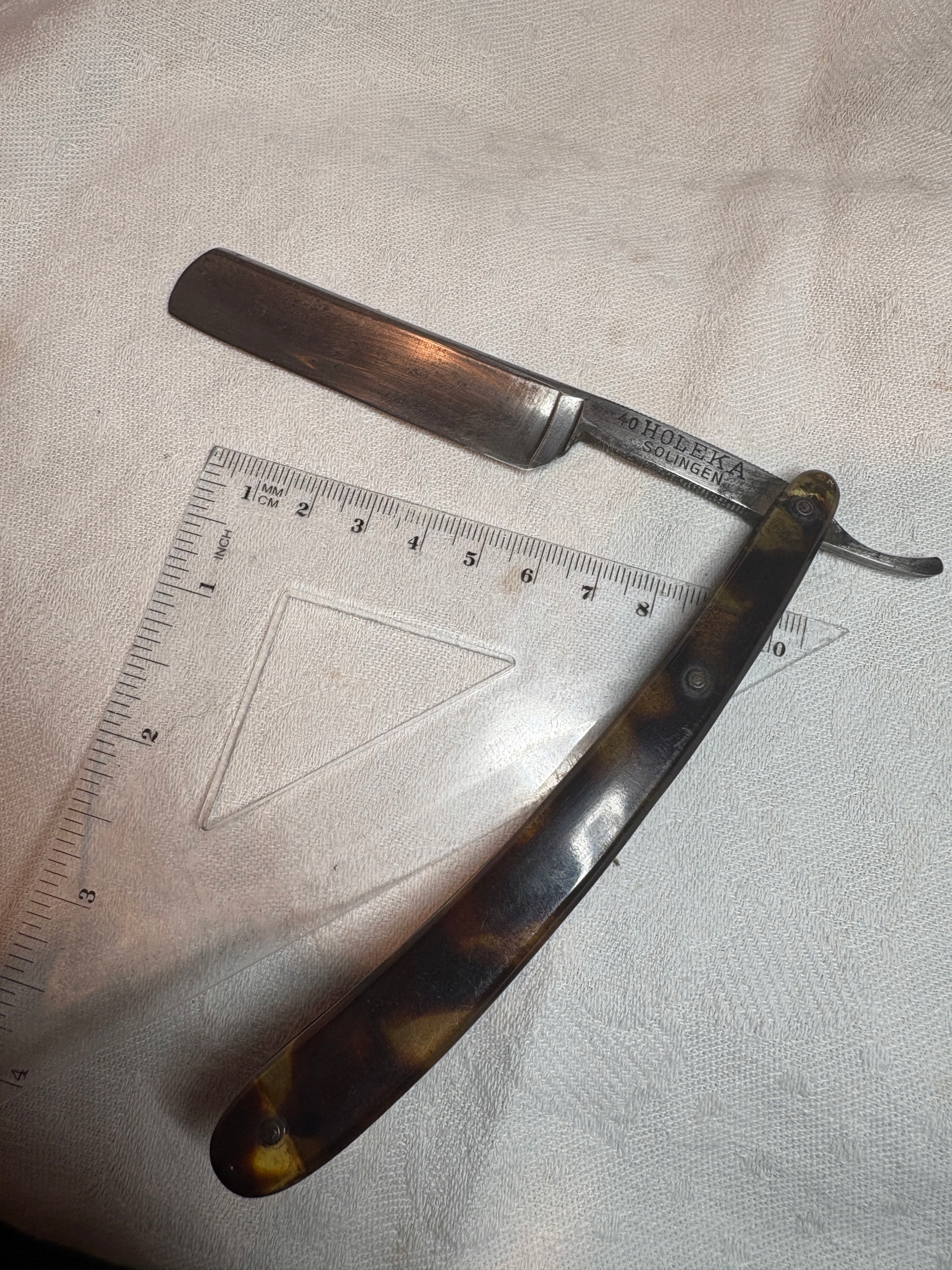 старая коллекционная бритва