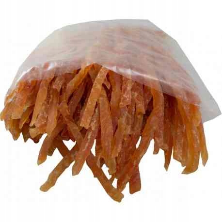 Levně Kuřecí proužky bez obilovin a kuřecího masa psí pamlsek 1 kg