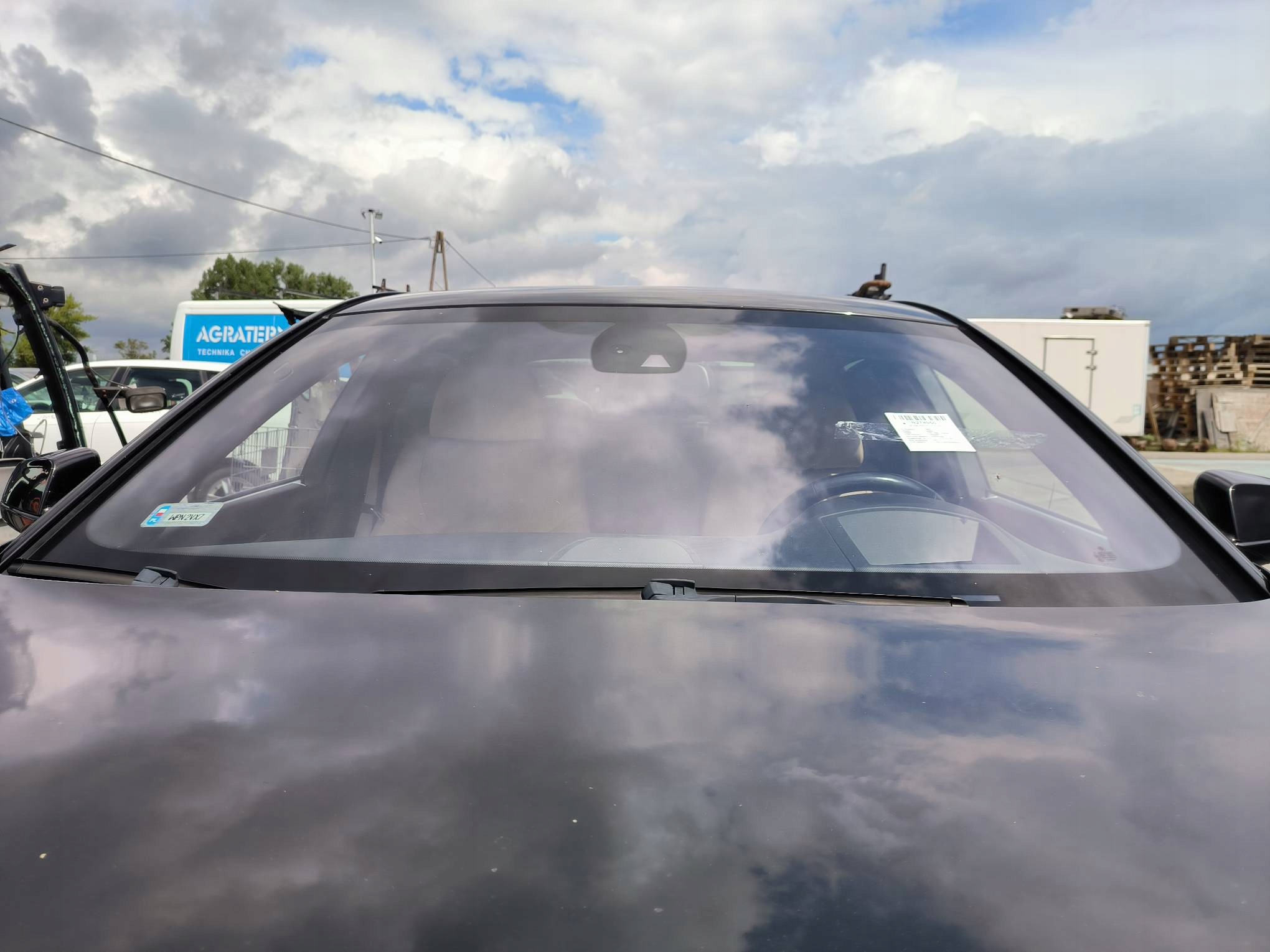 window front iron BMW F02 750Li xDrive