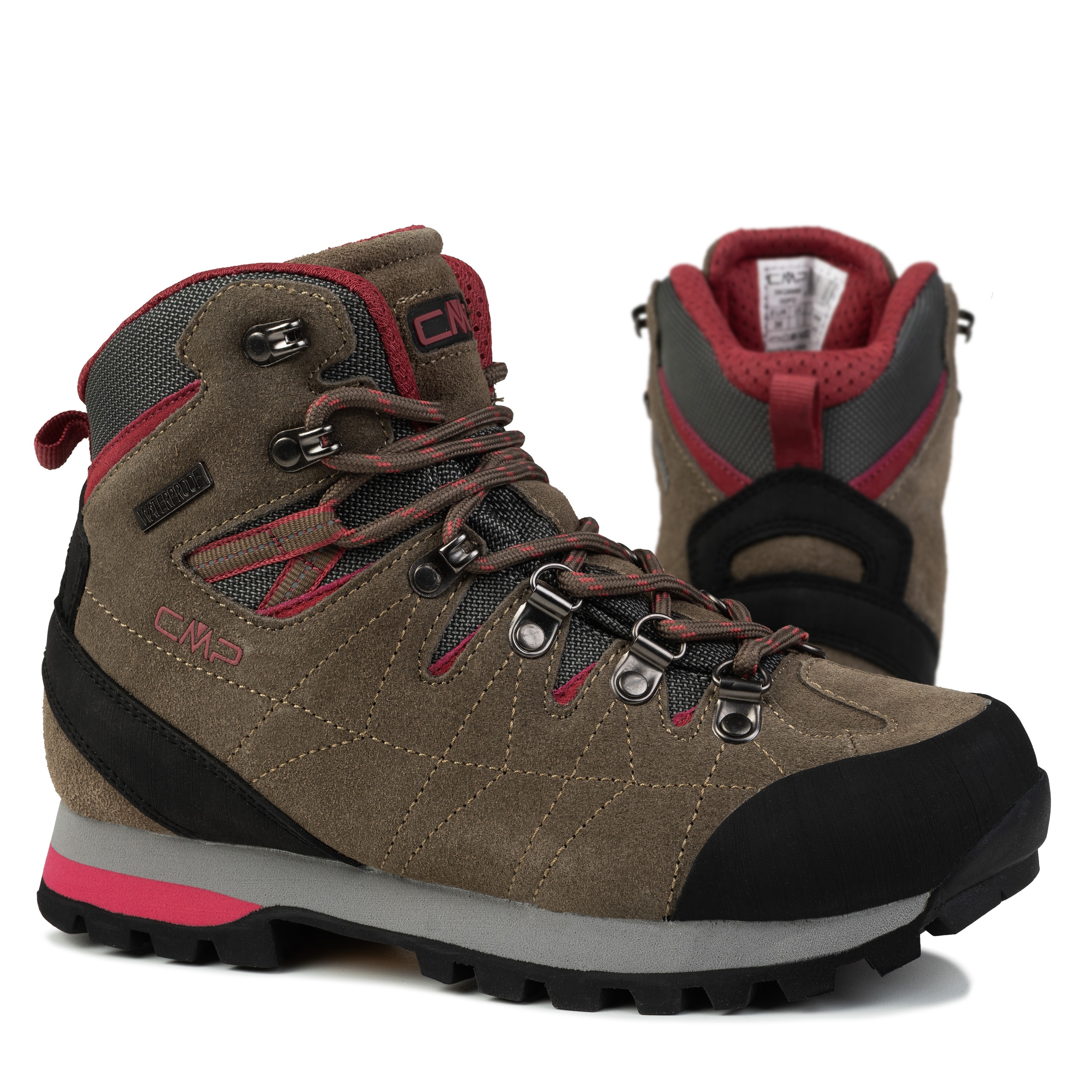 Dámské boty Cmp Arietis Wmn Trekking Shoes Wp 38Q998600PD Taška Rodhamine
