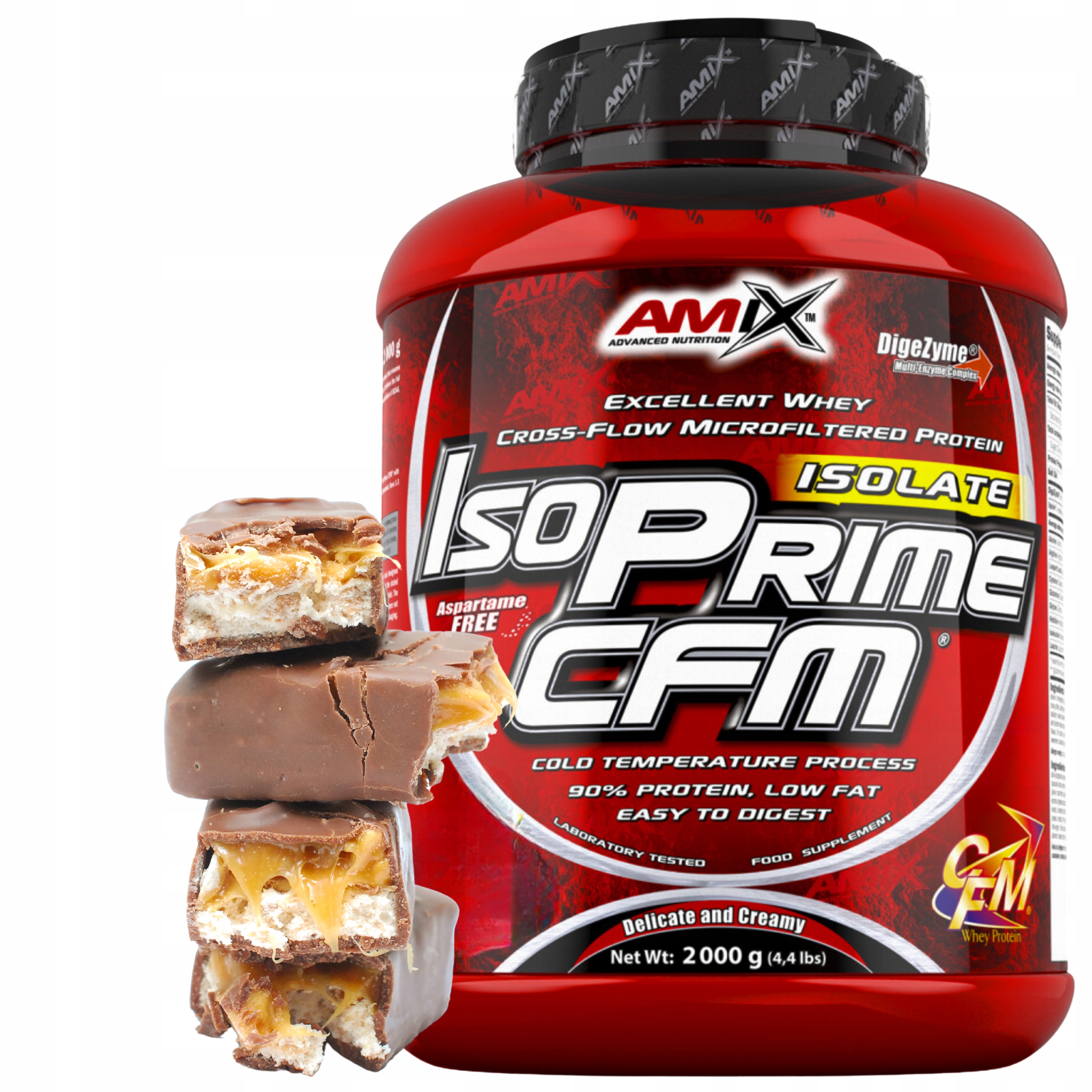 Protein Amix Isoprime Cfm 2000 g Bílkoviny 90% Izolát Wpi