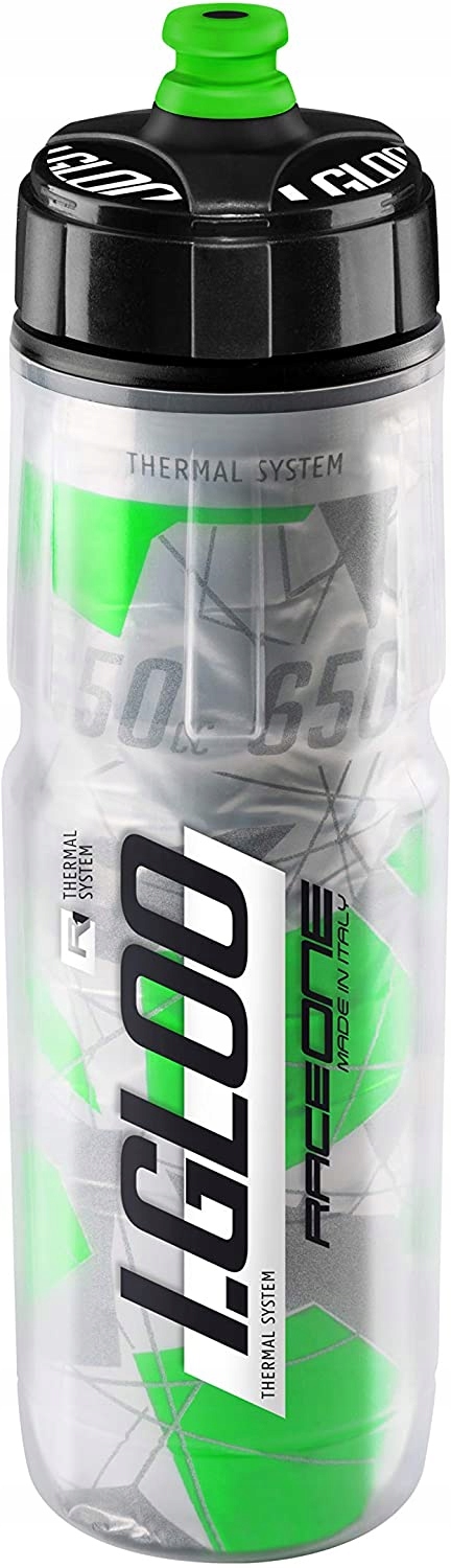 Bidon termos 650 ml Raceone I.GLOO zielony Kolor dominujący odcienie zieleni
