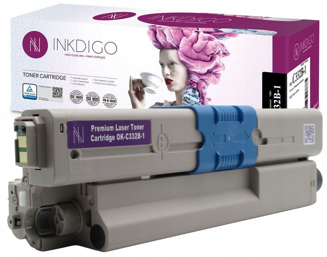 TONER do OKI C332 MC363 MC363DN MC332 czarny black