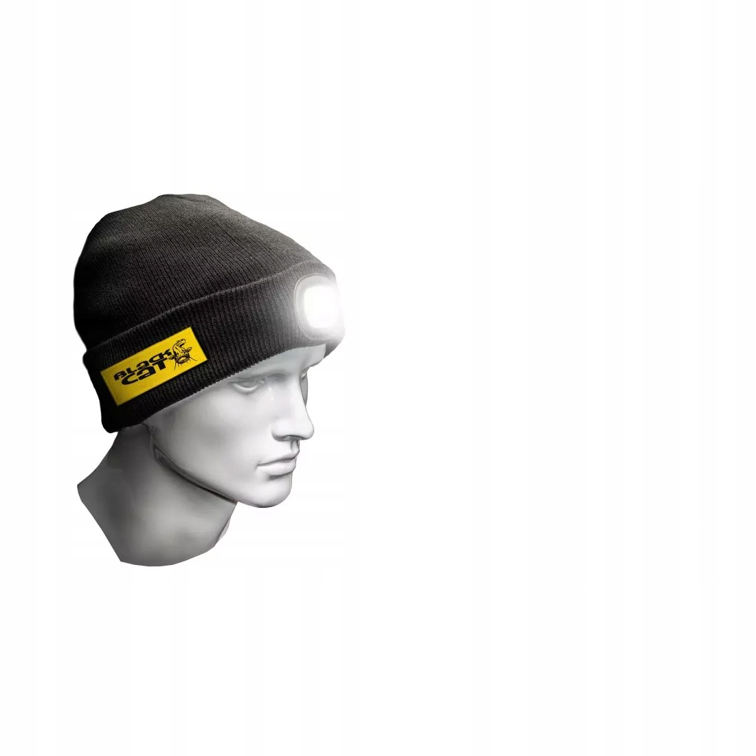 CZAPKA Z LEDEM BLACK CAT LED LANCER BEANIE